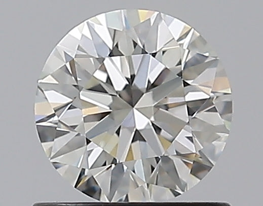 0.8 Carat Round Natural Diamond with  Cut Diamond in 14KT  view 1
