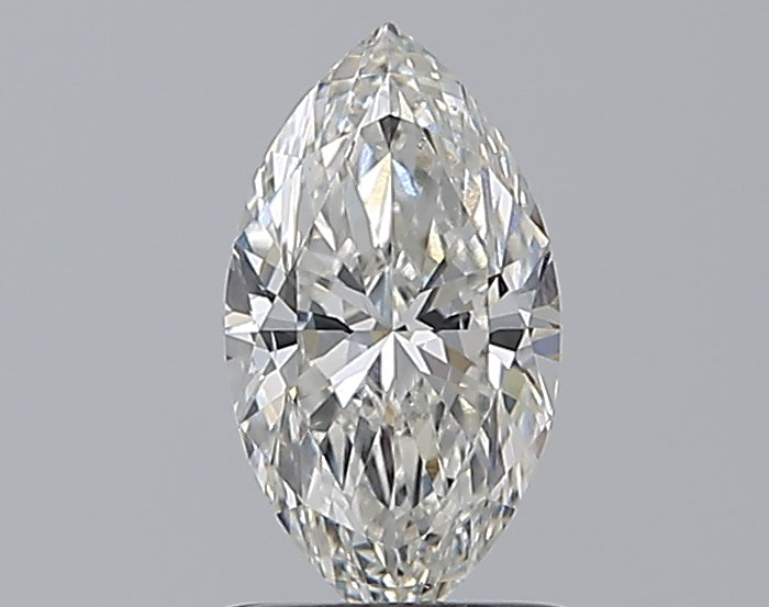 1.0 Carat Marquise Natural Diamond with  Cut Diamond in 14KT  view 1
