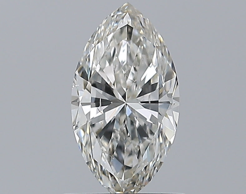 1.0 Carat Marquise Natural Diamond with  Cut Diamond in 14KT  view 1
