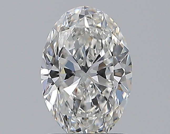 1.2 Carat Oval Natural Diamond with  Cut Diamond in 14KT  view 1
