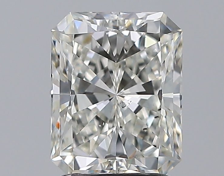 2.01 Carat Radiant Natural Diamond with  Cut Diamond in 14KT  view 1
