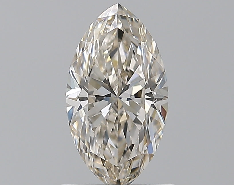 1.01 Carat Marquise Natural Diamond with  Cut Diamond in 14KT  view 1

