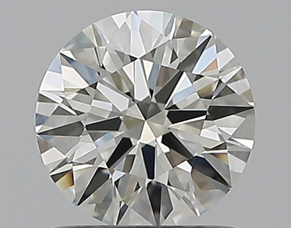 1.0 Carat Round Natural Diamond with  Cut Diamond in 14KT  view 1
