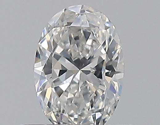 0.31 Carat Oval Natural Diamond with  Cut Diamond in 14KT  view 1
