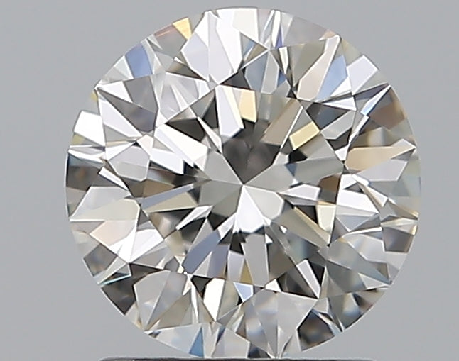 1.6 Carat Round Natural Diamond with  Cut Diamond in 14KT  view 1
