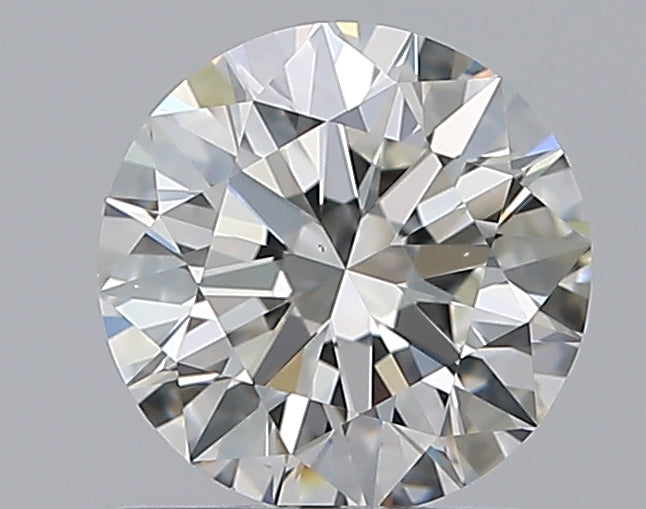 1.11 Carat Round Natural Diamond with  Cut Diamond in 14KT  view 1

