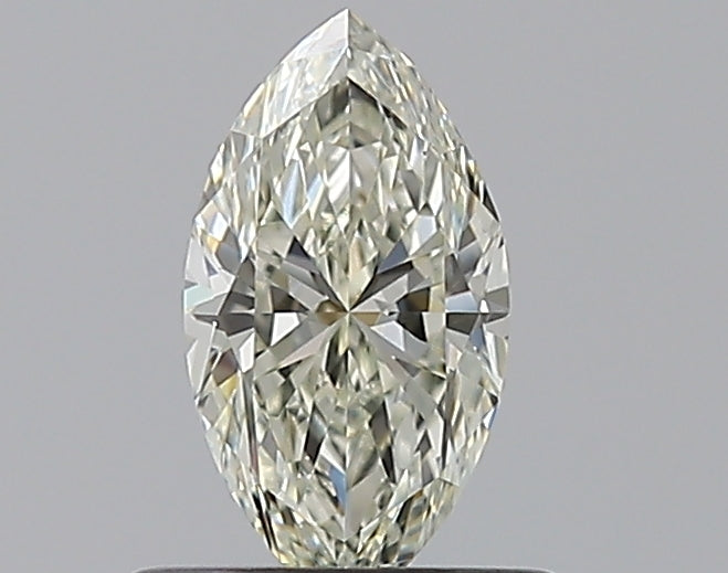 0.65 Carat Marquise Natural Diamond with  Cut Diamond in 14KT  view 1
