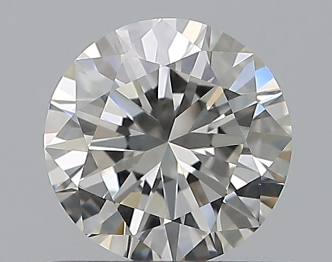 0.7 Carat Round Natural Diamond with  Cut Diamond in 14KT  view 1
