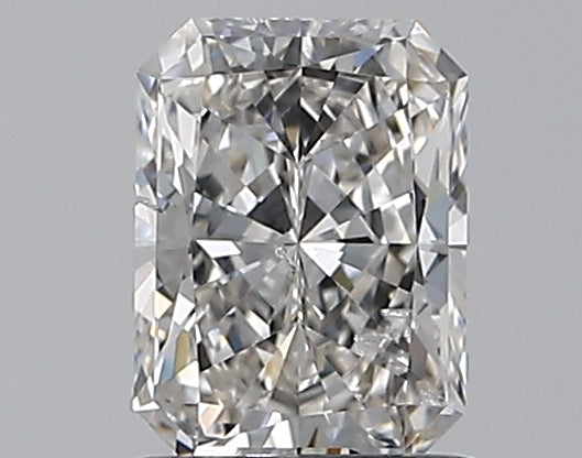 1.01 Carat Radiant Natural Diamond with  Cut Diamond in 14KT  view 1
