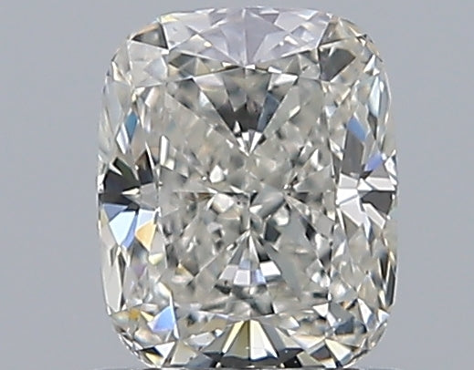 0.88 Carat Cushion Natural Diamond with  Cut Diamond in 14KT  view 1
