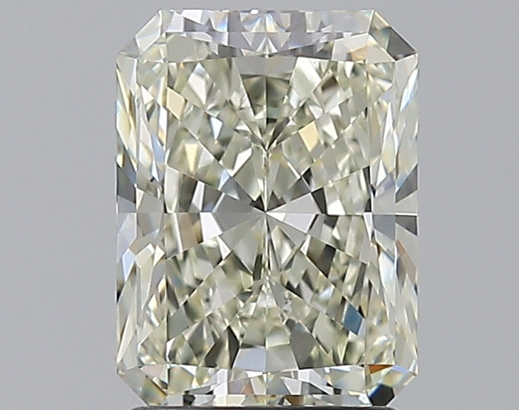 2.01 Carat Radiant Natural Diamond with  Cut Diamond in 14KT  view 1
