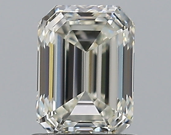 1.03 Carat Emerald Natural Diamond with  Cut Diamond in 14KT  view 1
