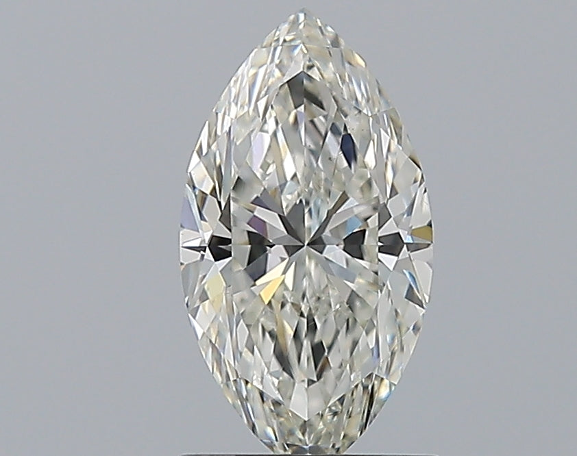 1.29 Carat Marquise Natural Diamond with  Cut Diamond in 14KT  view 1

