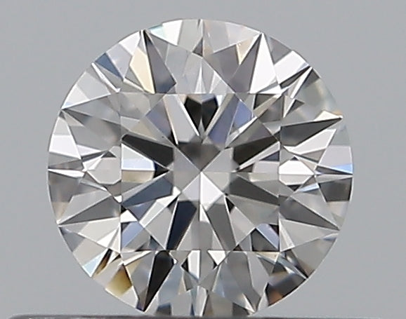 0.38 Carat Round Natural Diamond with  Cut Diamond in 14KT  view 1
