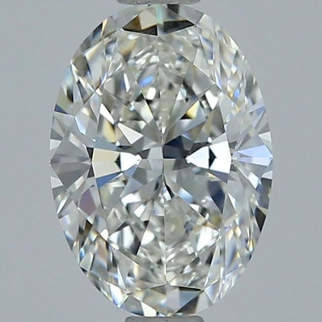 1.5 Carat Oval Natural Diamond with  Cut Diamond in 14KT  view 1
