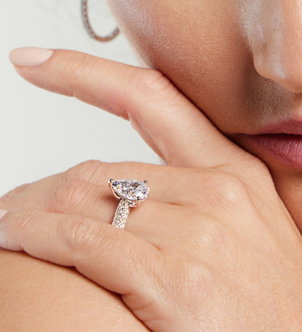 Model Wearing The Gansevoort Ring view