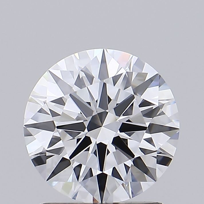 1.51 Carat Round Lab Diamond with  Cut Diamond in 14KT  view 1
