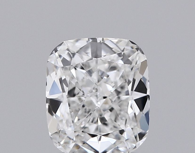 1.57 Carat Cushion Lab Diamond with  Cut Diamond in 14KT  view 1
