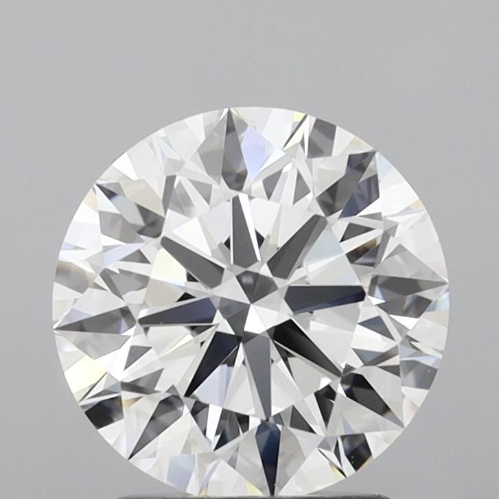 2.09 Carat Round Lab Diamond with  Cut Diamond in 14KT  view 1

