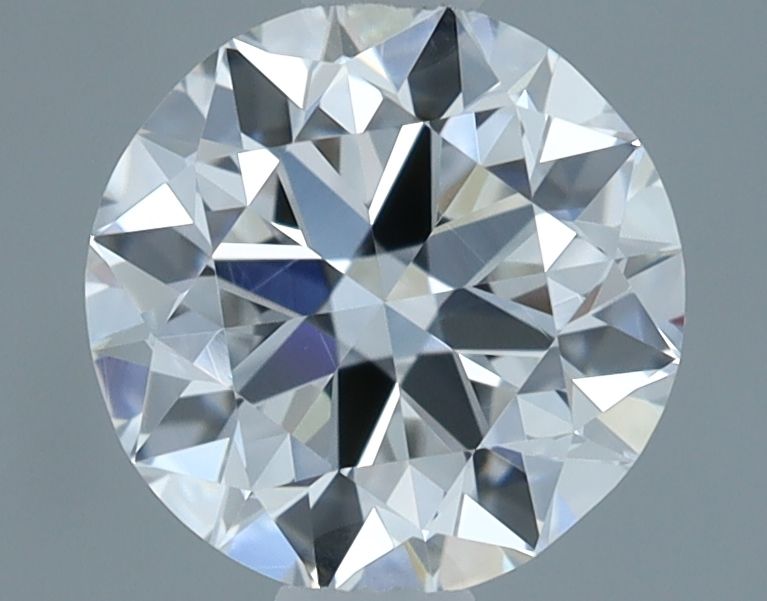 1.0 Carat Round Natural Diamond with  Cut Diamond in 14KT  view 1
