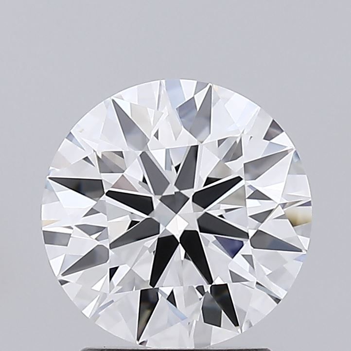 1.71 Carat Round Lab Diamond with  Cut Diamond in 14KT  view 1
