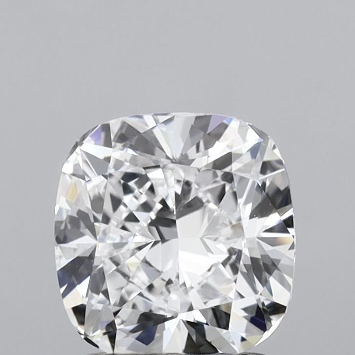 1.51 Carat Cushion Lab Diamond with  Cut Diamond in 14KT  view 1
