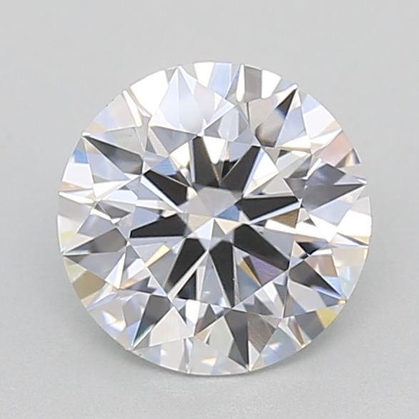 1.5 Carat Round Lab Diamond with  Cut Diamond in 14KT  view 1
