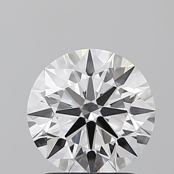 1.55 Carat Round Lab Diamond with  Cut Diamond in 14KT  view 1
