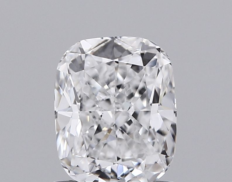 1.5 Carat Cushion Lab Diamond with  Cut Diamond in 14KT  view 1
