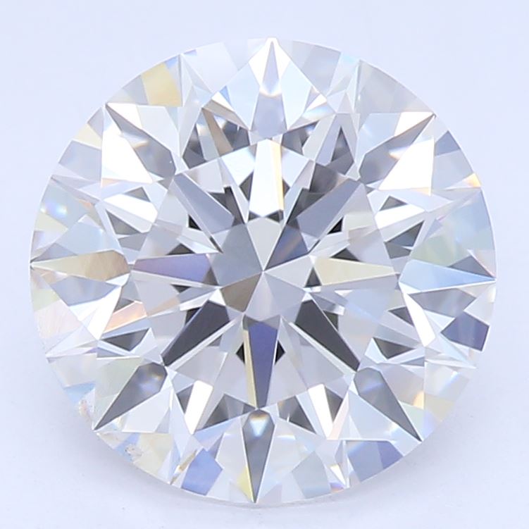 1.64 Carat Round Lab Diamond with  Cut Diamond in 14KT  view 1
