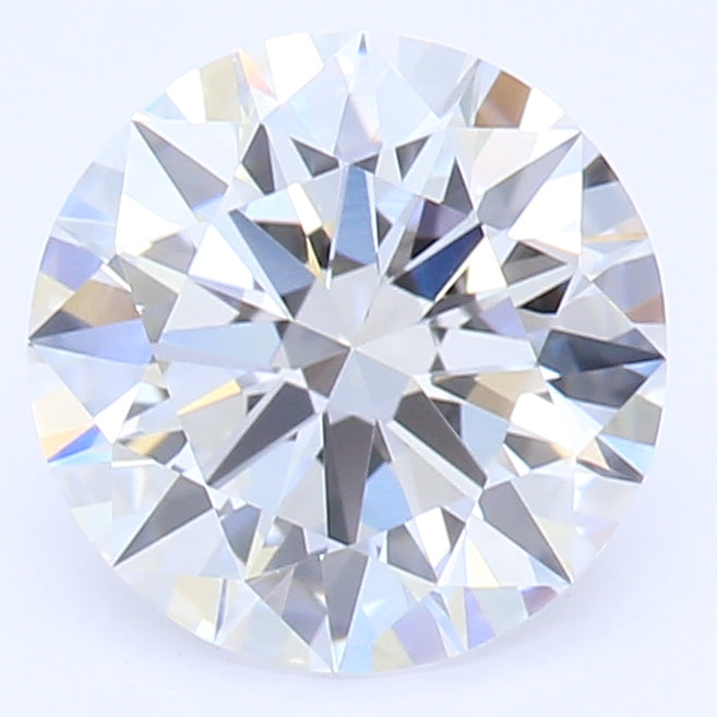1.12 Carat Round Lab Diamond with  Cut Diamond in 14KT  view 1
