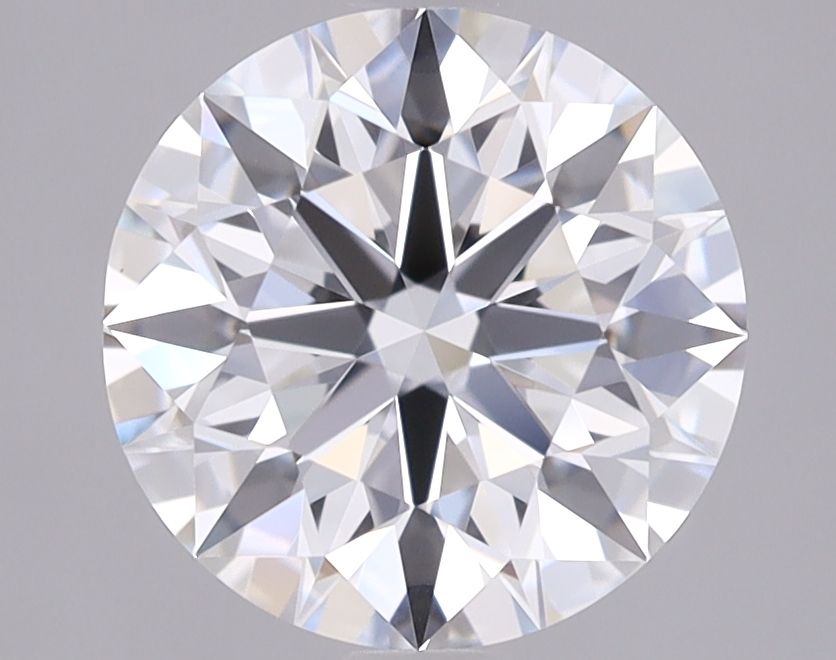 1.9 Carat Round Lab Diamond with  Cut Diamond in 14KT  view 1
