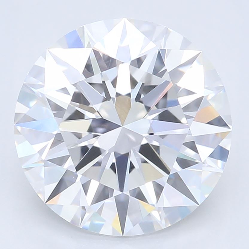 1.82 Carat Round Lab Diamond with  Cut Diamond in 14KT  view 1

