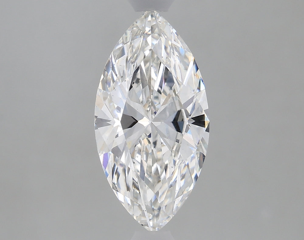 1.46 Carat Marquise Lab Diamond with  Cut Diamond in 14KT  view 1
