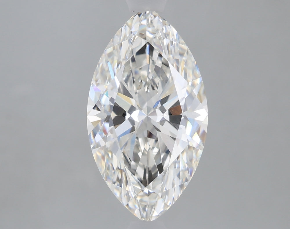 2.17 Carat Marquise Lab Diamond with  Cut Diamond in 14KT  view 1
