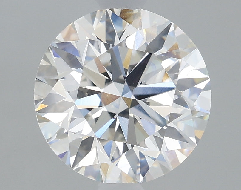 1.7 Carat Round Lab Diamond with  Cut Diamond in 14KT  view 1
