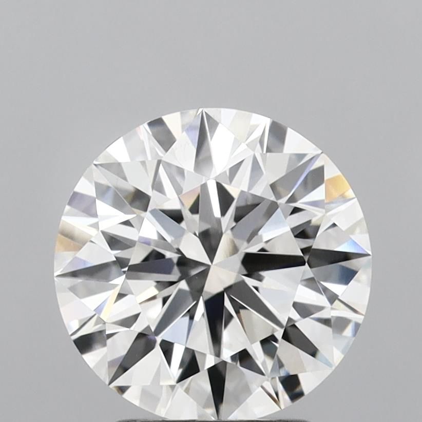 2.61 Carat Round Lab Diamond with  Cut Diamond in 14KT  view 1
