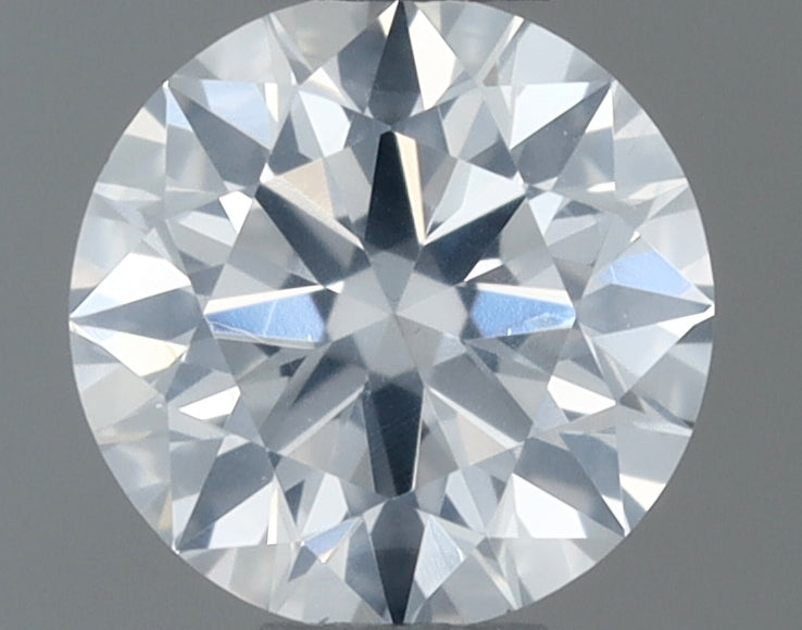 0.3 Carat Round Natural Diamond with  Cut Diamond in 14KT  view 1
