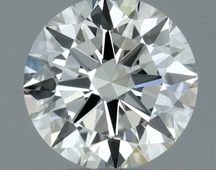 0.3 Carat Round Natural Diamond with  Cut Diamond in 14KT  view 1

