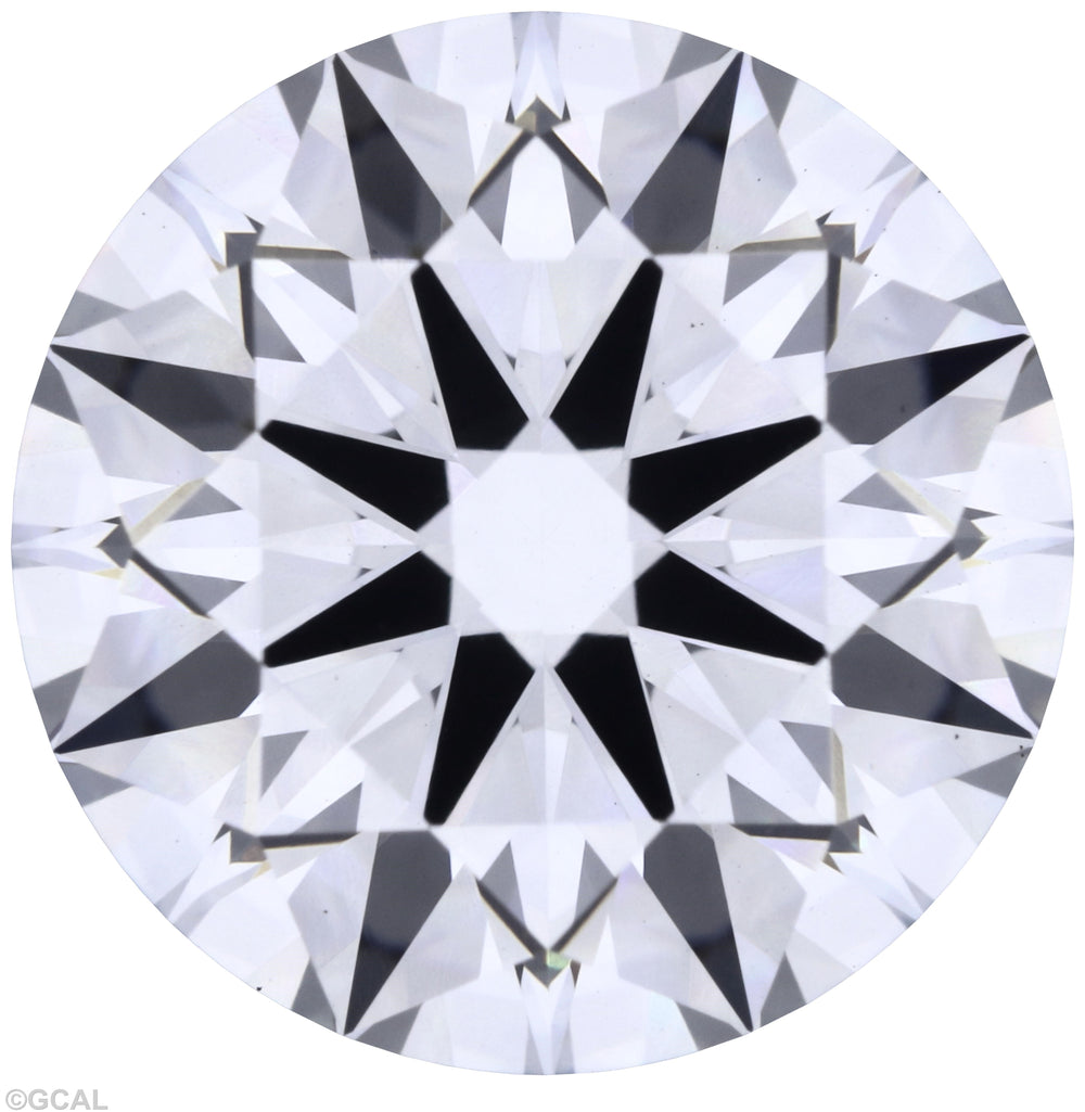 2.57 Carat Round Lab Diamond with  Cut Diamond in 14KT  view 1
