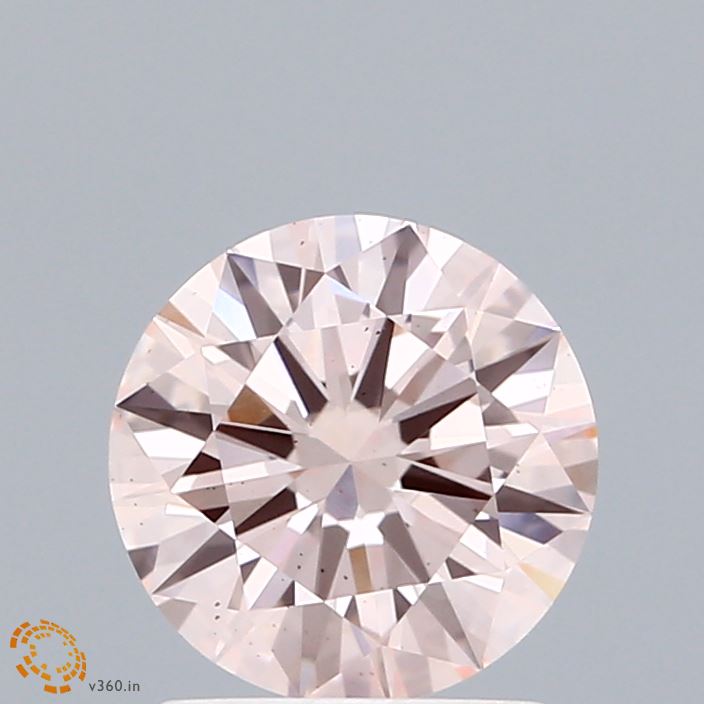 1.5 Carat Round Lab Diamond with  Cut Diamond in 14KT  view 1

