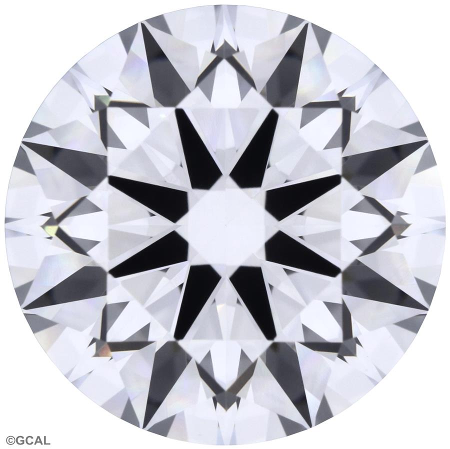 3.09 Carat Round Lab Diamond with  Cut Diamond in 14KT  view 1
