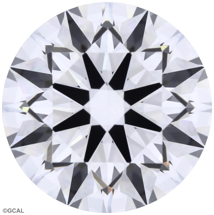 3.01 Carat Round Lab Diamond with  Cut Diamond in 14KT  view 1

