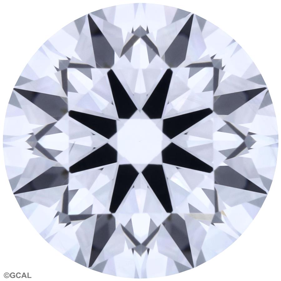 1.04 Carat Round Lab Diamond with  Cut Diamond in 14KT  view 1
