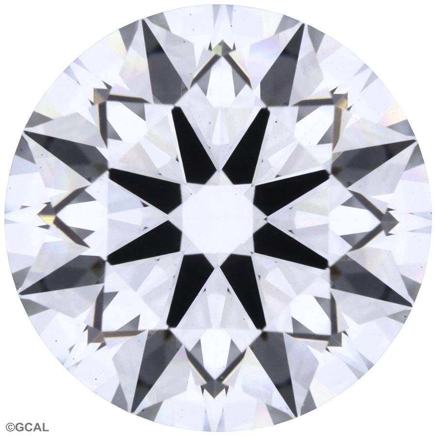 2.52 Carat Round Lab Diamond with  Cut Diamond in 14KT  view 1
