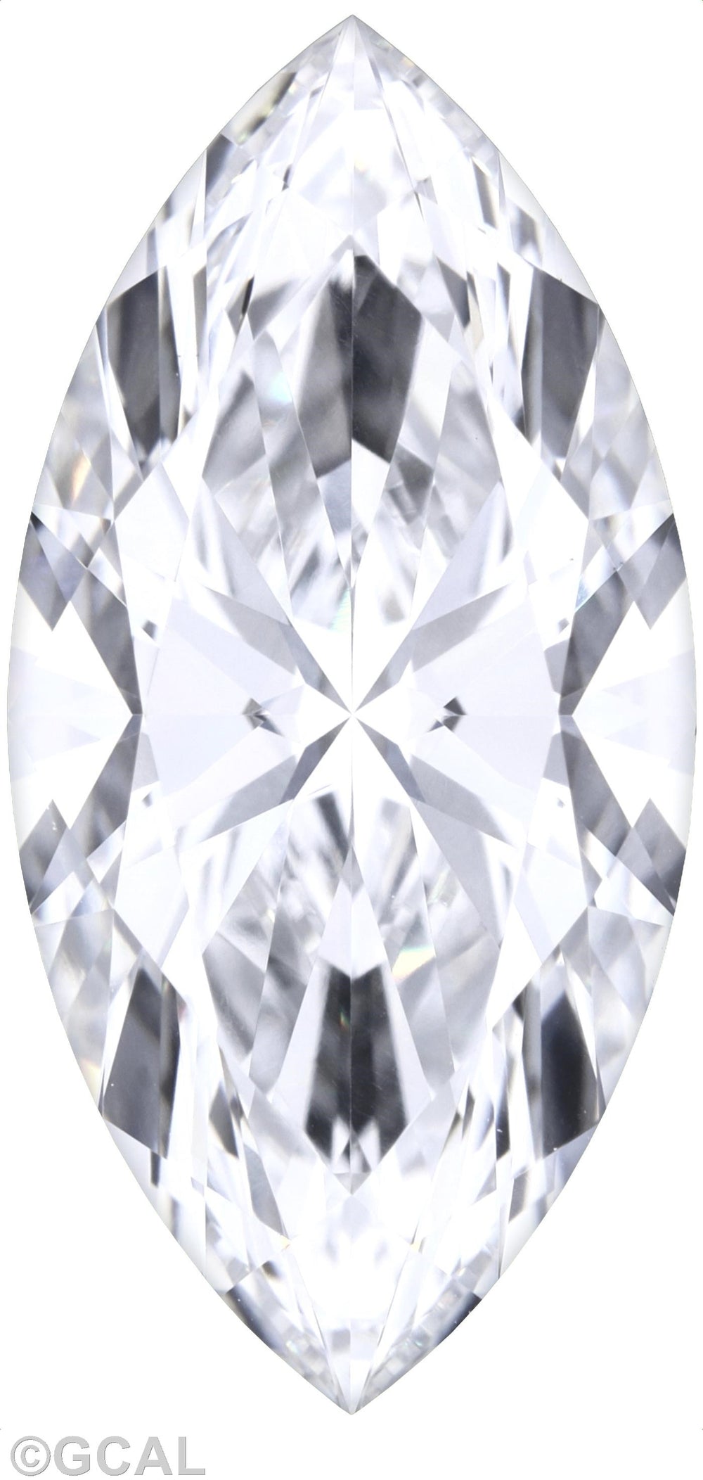 1.98 Carat Marquise Lab Diamond with  Cut Diamond in 14KT  view 1
