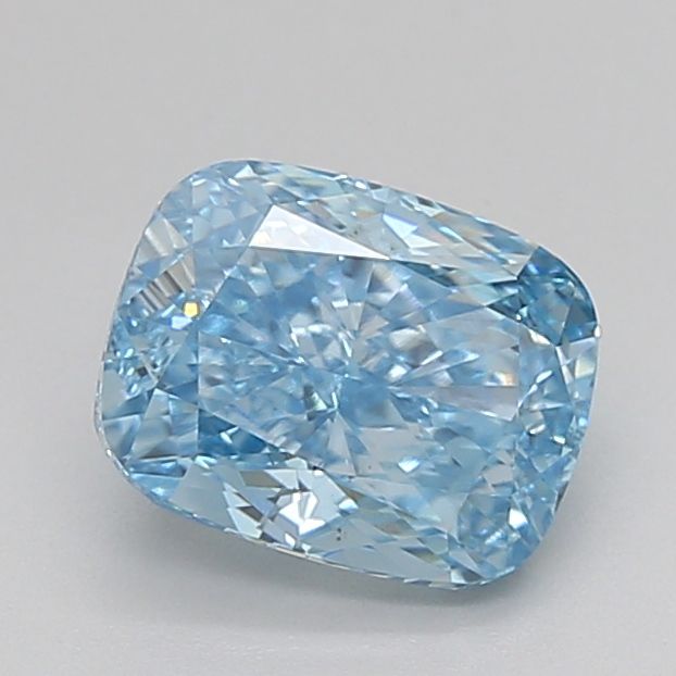 1.5 Carat Cushion Lab Diamond with  Cut Diamond in 14KT  view 1

