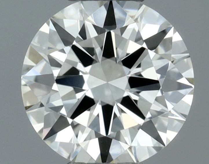 0.3 Carat Round Natural Diamond with  Cut Diamond in 14KT  view 1
