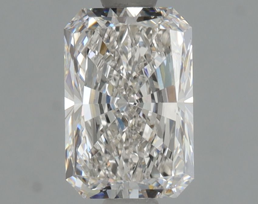 1.01 Carat Radiant Natural Diamond with  Cut Diamond in 14KT  view 1
