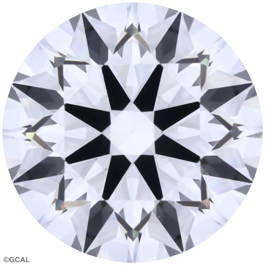 2.02 Carat Round Lab Diamond with  Cut Diamond in 14KT  view 1
